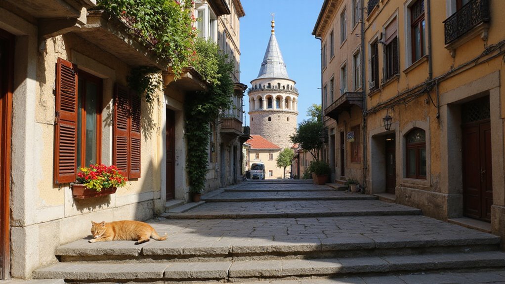 historic views from galata