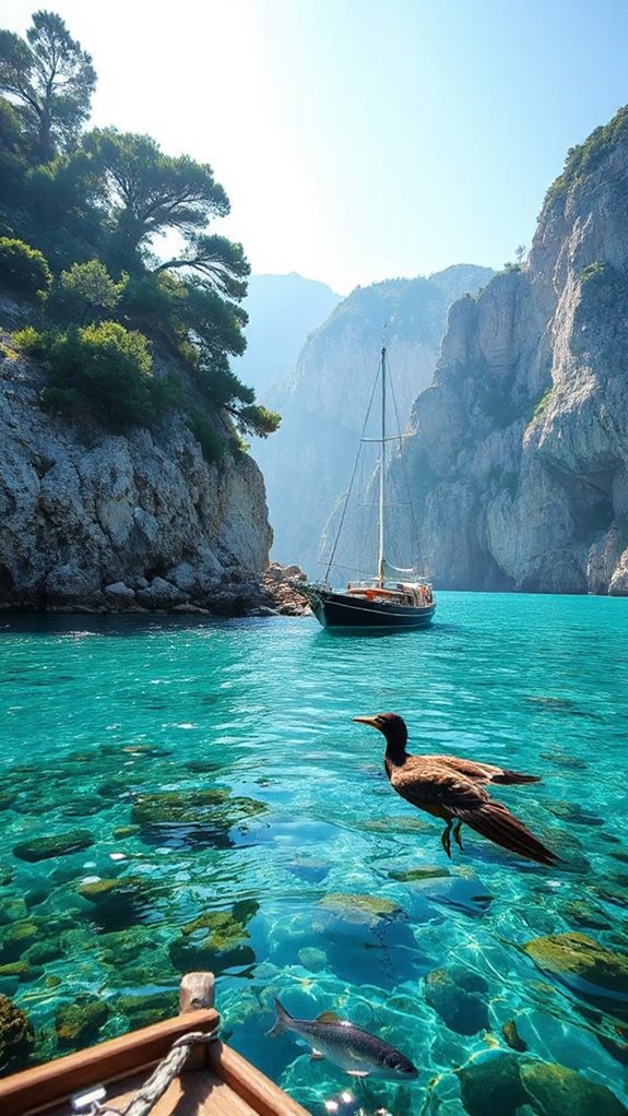 sailing serene hidden coves