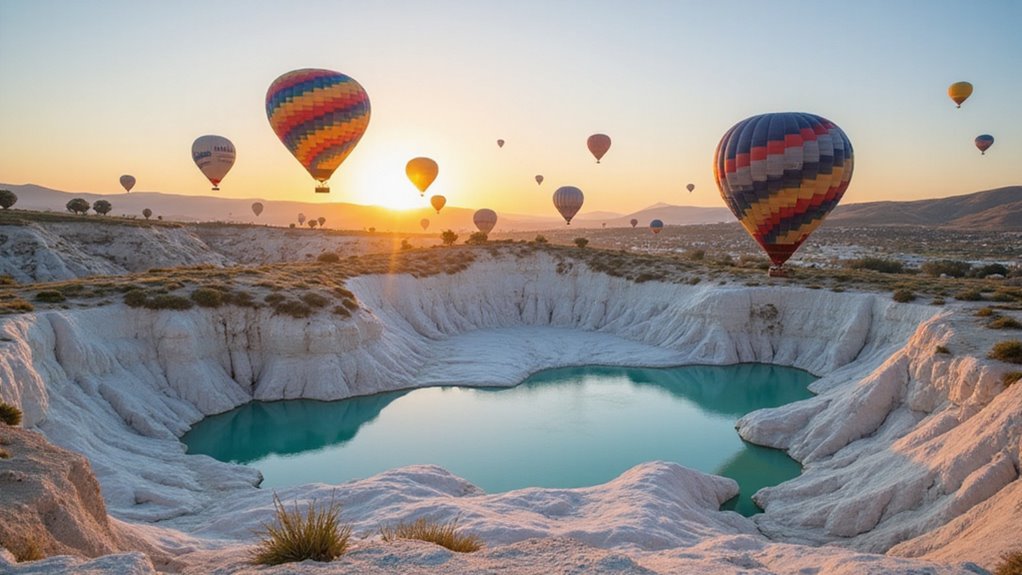 Pamukkale Hot Air Balloon Experiences 4 natural beauty and healing