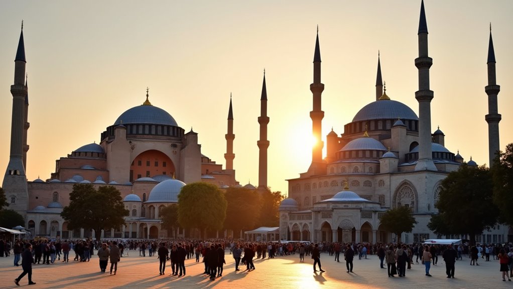 ottoman blue tile beauty