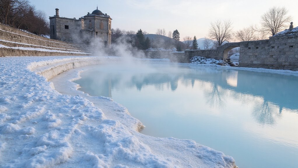 Winter Visits to Pamukkale 3 serene exploration of hierapolis