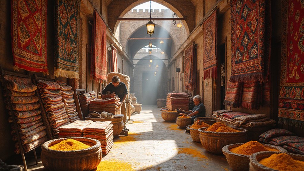 Grand Bazaar & Spice Market: A Shopper's & Foodie's Paradise 4 authentic woven textile shopping