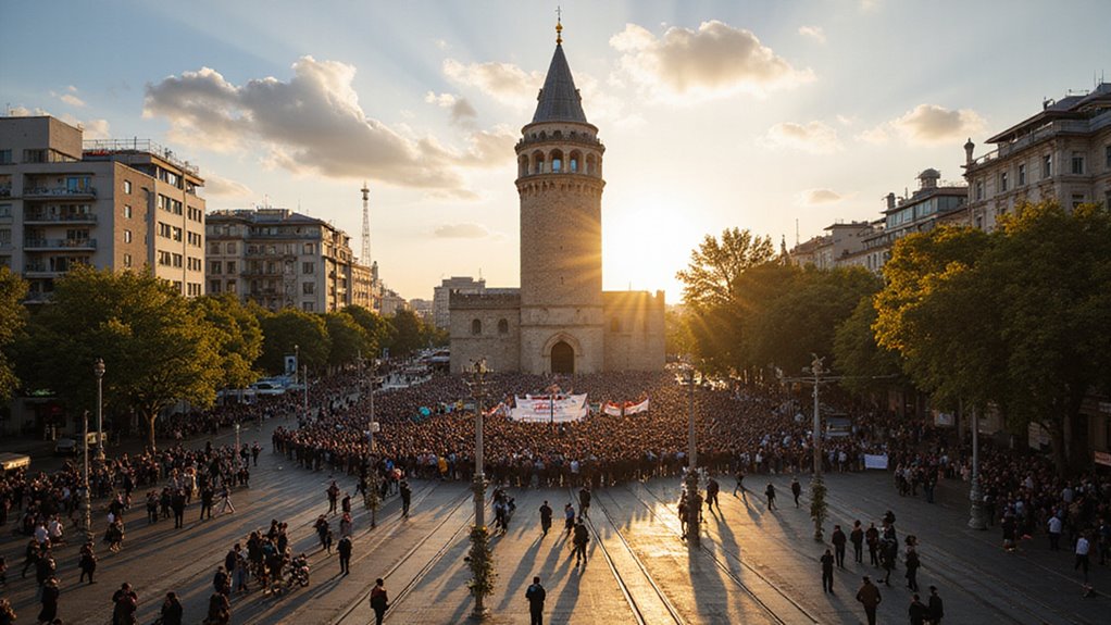 Galata Tower & Taksim Square: Modern Istanbul's Pulse 4 civic hub with cultural events