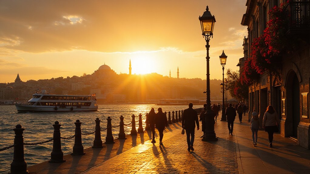 golden hour cityscapes