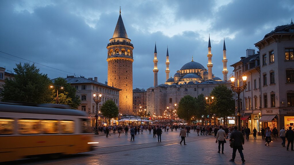 Galata Tower & Taksim Square: Modern Istanbul's Pulse 1 historic tower with panoramic views