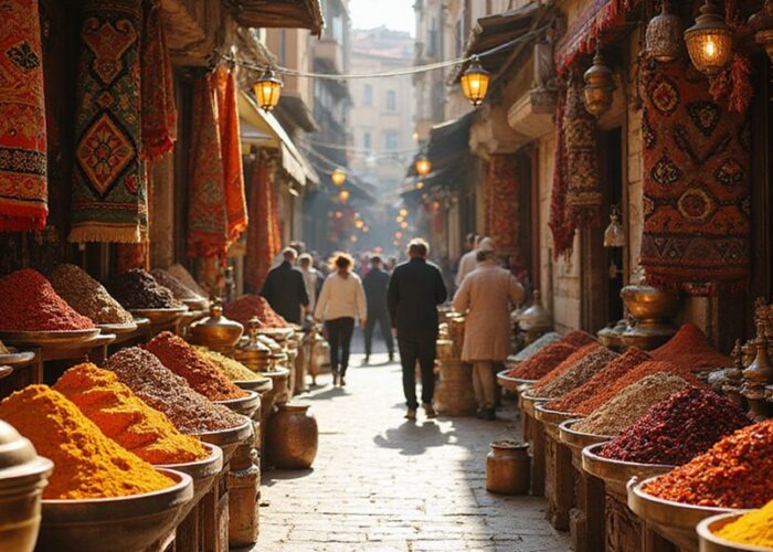 vibrant shopping culinary haven